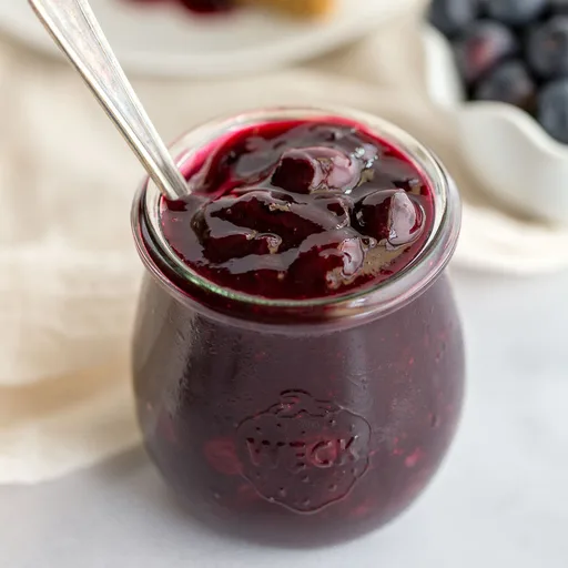 Homemade Blueberry Sauce