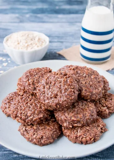No-Bake Cookies with Coconut