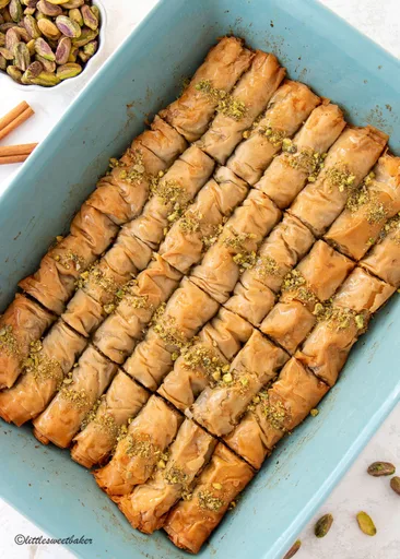 Rollitos de delicia turca