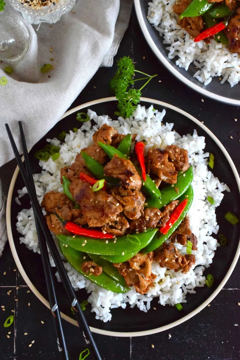 Japanese Ginger Fried Pork