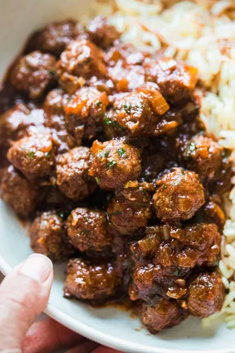 Comforting Mini Meatball Stew