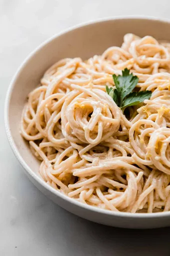 Pasta Cremosa de Limón y Ajo (Pasta al Limone)