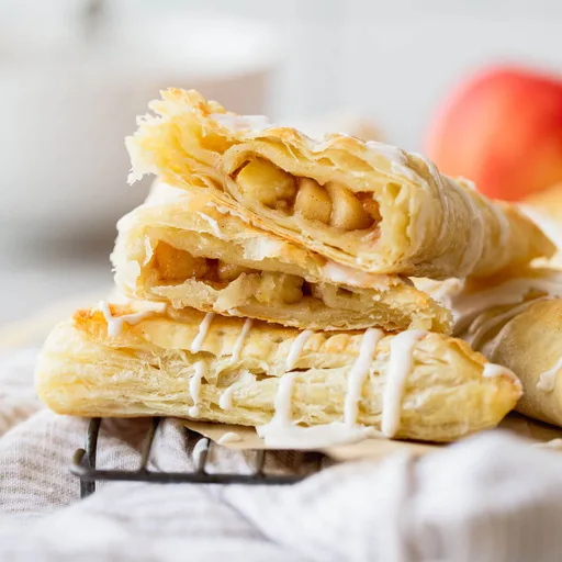 Napolitanas de manzana