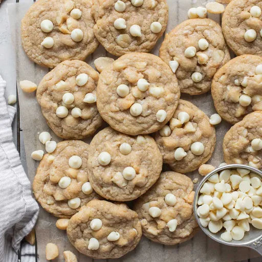 White Chocolate Macadamia Nut Cookies