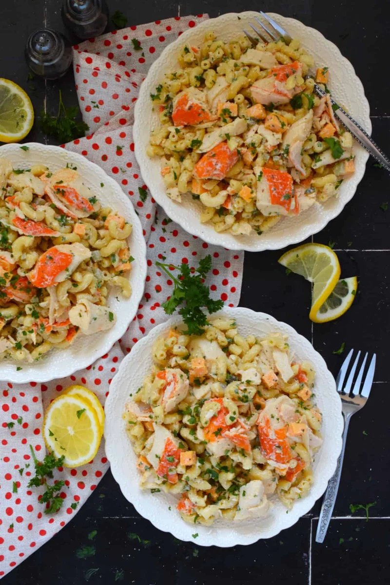 Crab Macaroni Salad