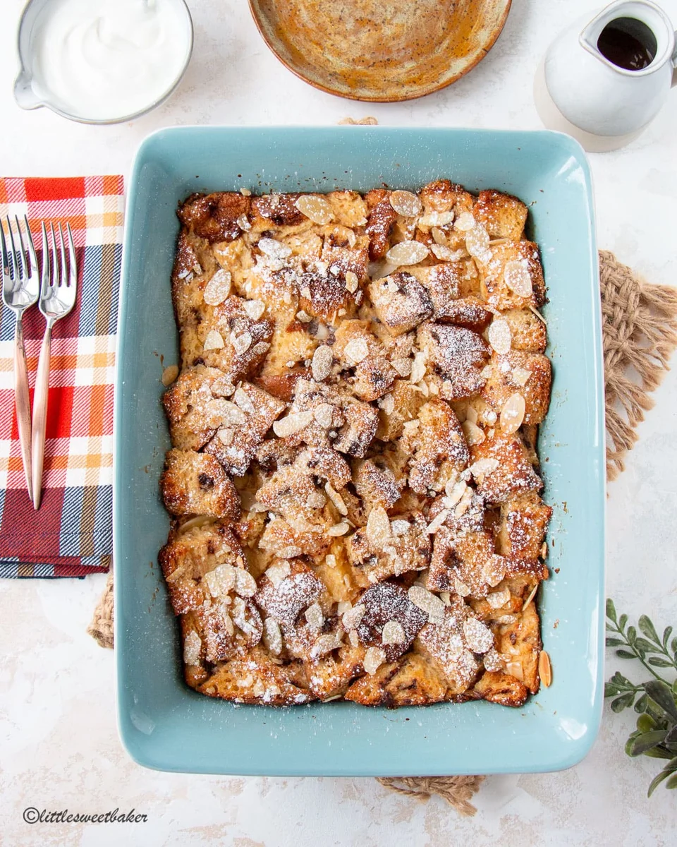 Panettone Bread Pudding
