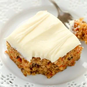 Gâteau aux carottes et à l’ananas