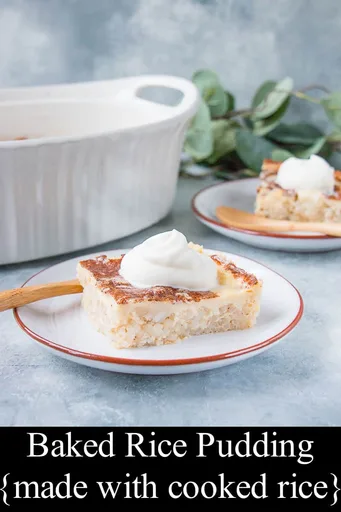 Baked Rice Pudding