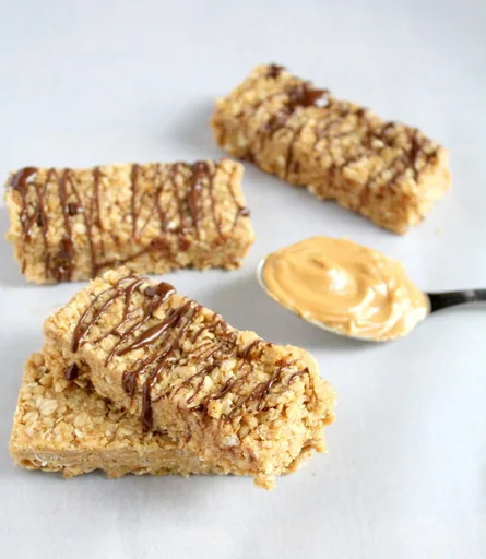 No Bake Peanut Butter Granola Bars
