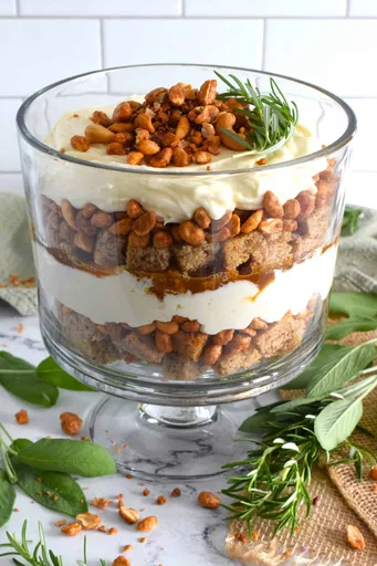 Spiced Eggnog Trifle