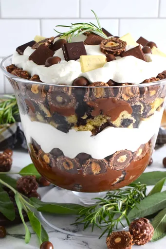 Hazelnut Chocolate Trifle