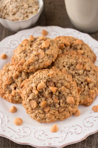 Galletas de avena y caramelo blando