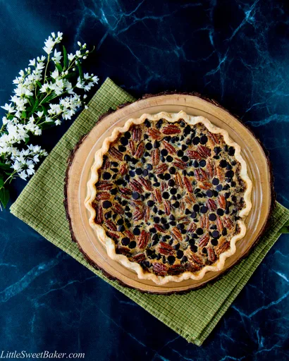 Tarta de Chocolate y Pecanas