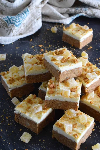 Candied Ginger Squares
