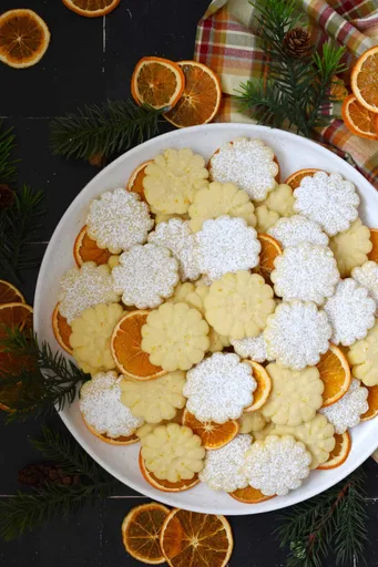 Orange Spritz Cookies
