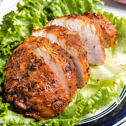 Pechuga de pavo en freidora de aire Ninja