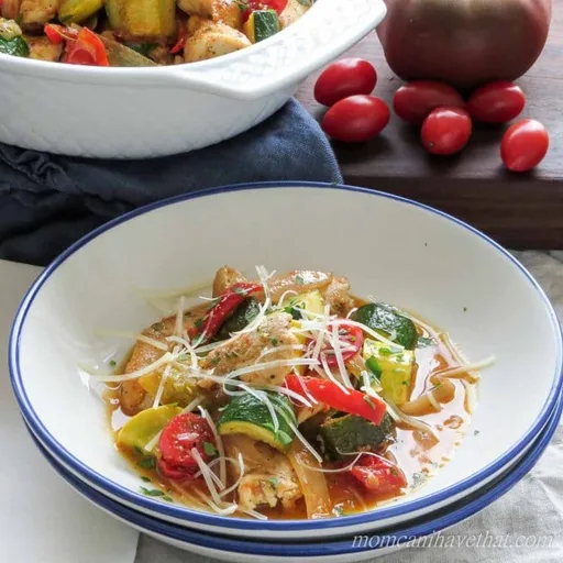Italian Chicken and Vegetable Stir Fry (Great Summer Treat)
