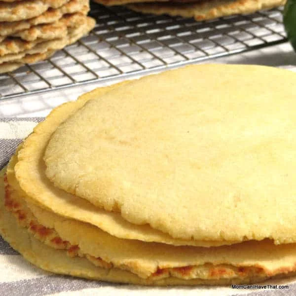Tortillas sans gluten à un glucide