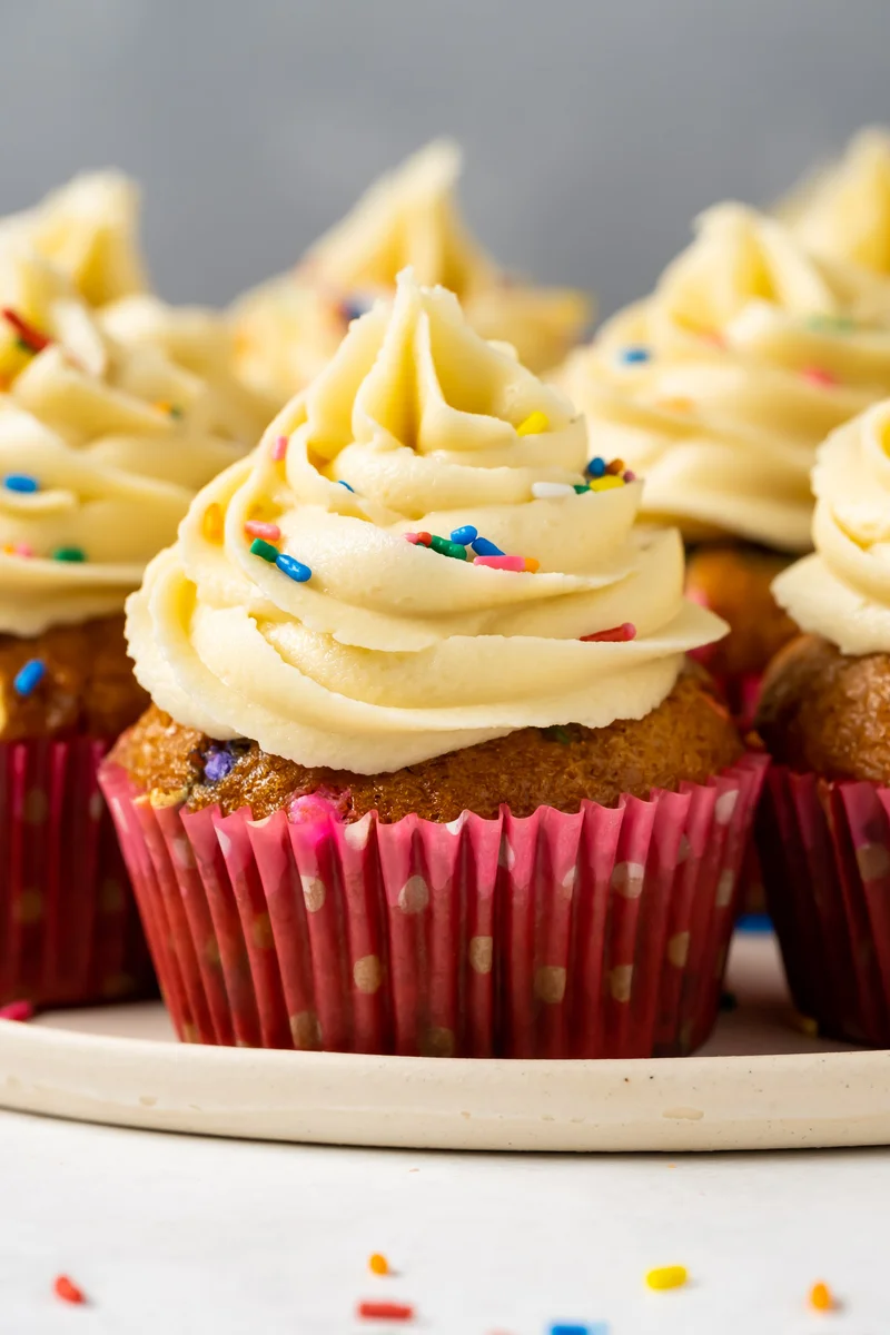 Vegan Funfetti Cupcakes