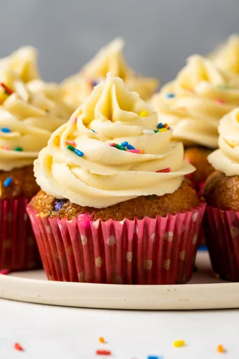 Vegan Funfetti Cupcakes