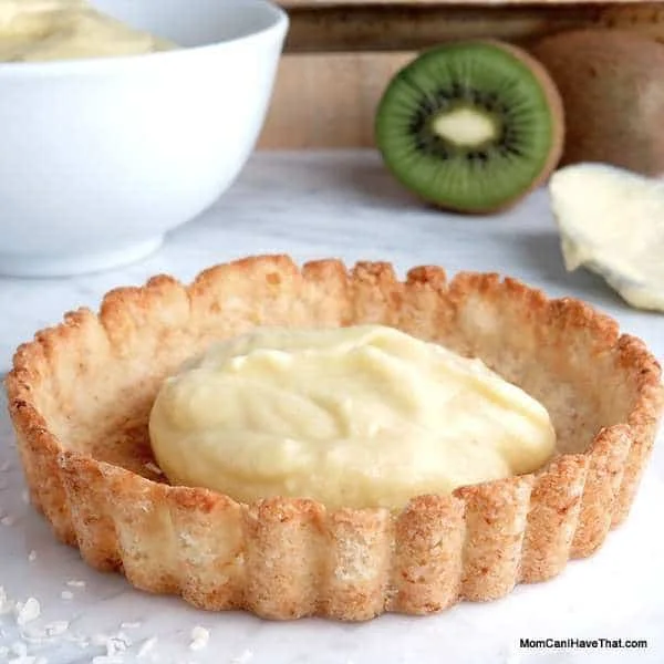 Base de Tarta de Harina de Almendras Baja en Carbohidratos con Coco Rallado