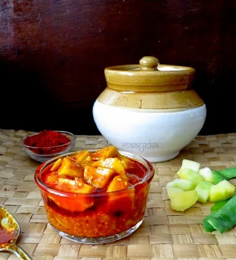 Encurtido de Mango Estilo Guyaratí