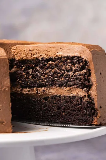 El pastel de chocolate vegano más increíble
