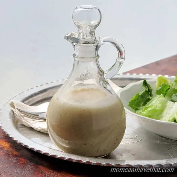 Low Carb,Gluten-Free Garlic Herb Dressing (Vinaigrette)
