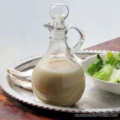 Low Carb,Gluten-Free Garlic Herb Dressing (Vinaigrette)