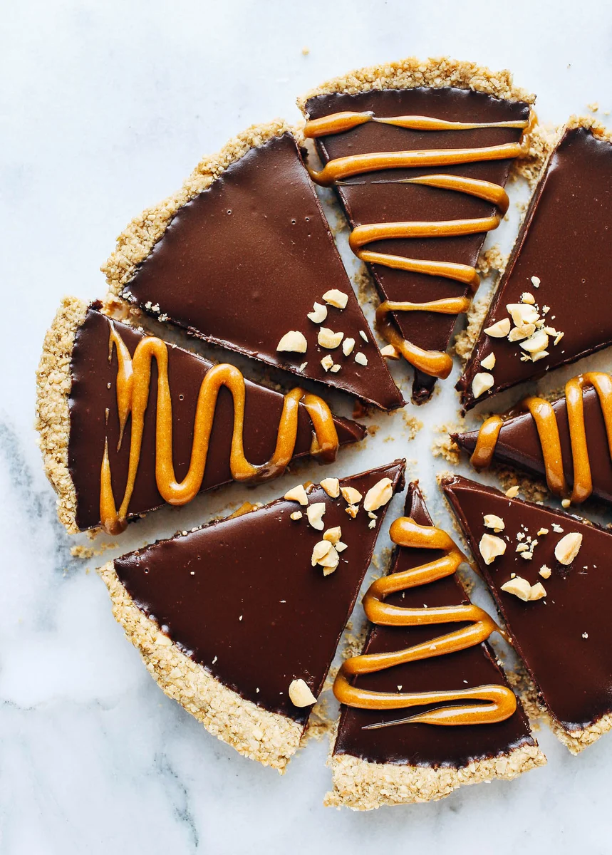 Tarta de chocolate para amantes de la mantequilla de cacahuete
