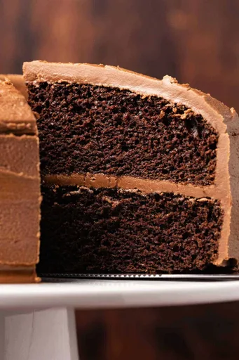 Pastel de chocolate vegano fácil