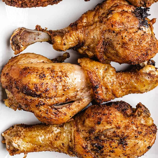 Muslos de pollo fritos