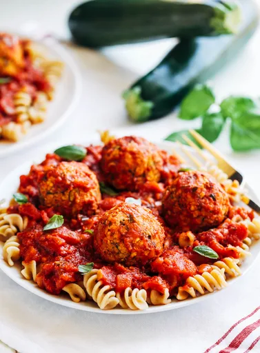 Vegan Zucchini 'Meatballs'