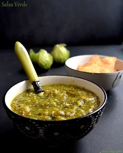 Mexican Salsa Verde ,Tomatillo Salsa