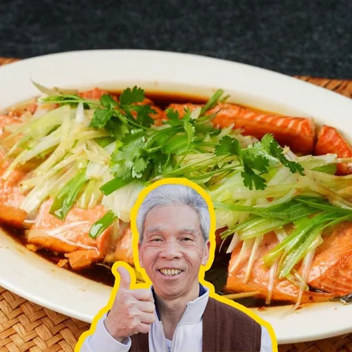 Steamed Salmon