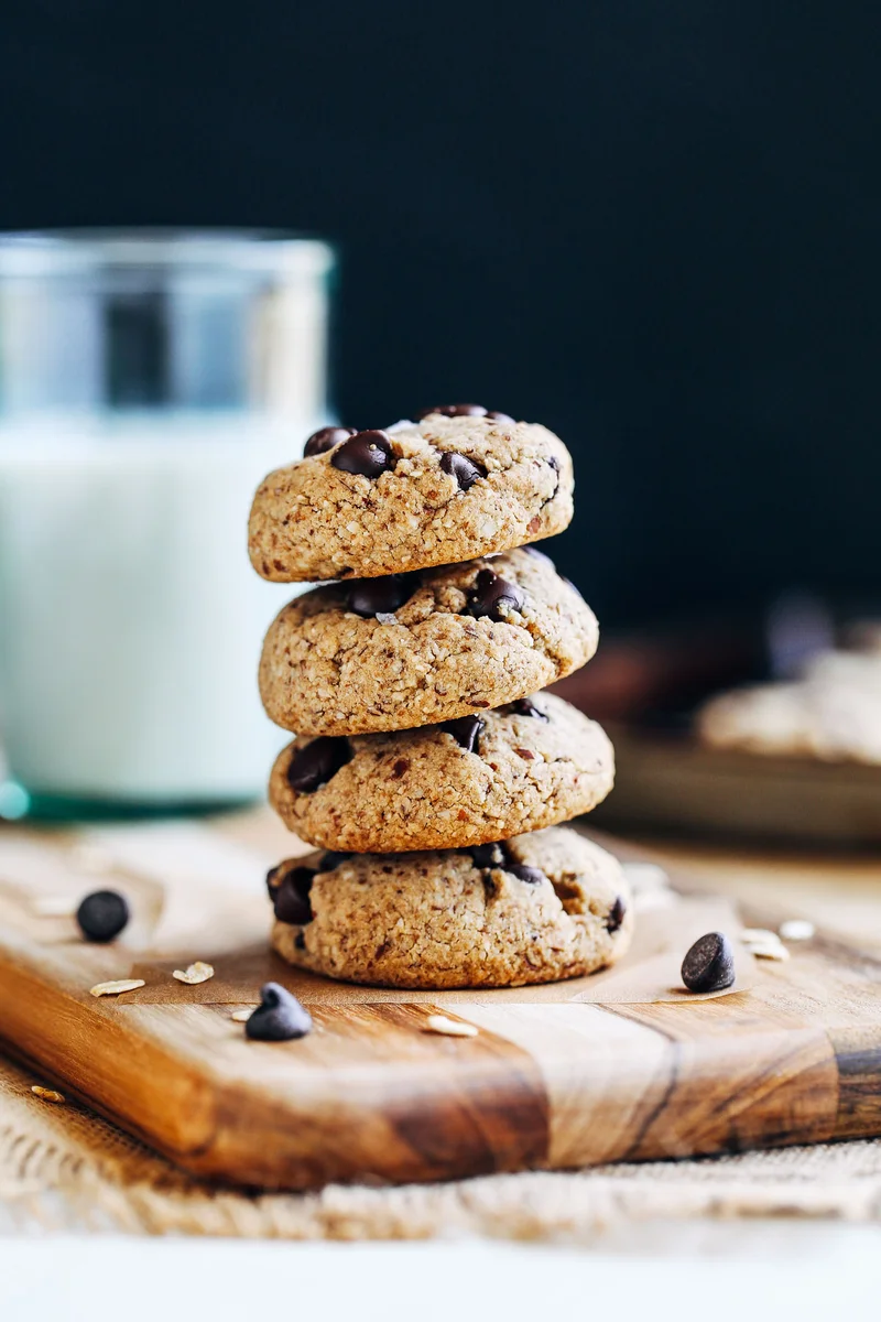 Cookies aux pépites de chocolat et à la poudre d’amandes