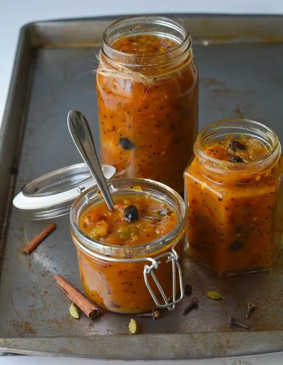 Chutney de frutas mixtas