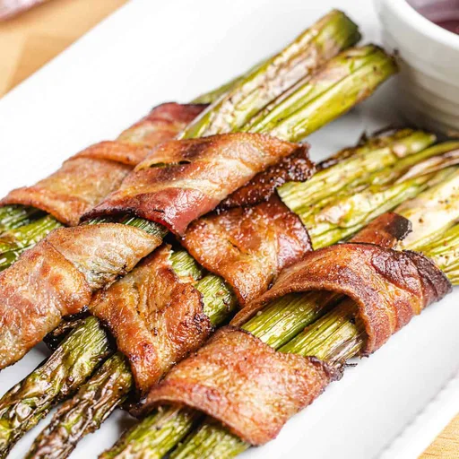 Espárragos Envueltos en Bacon (en freidora de aire)