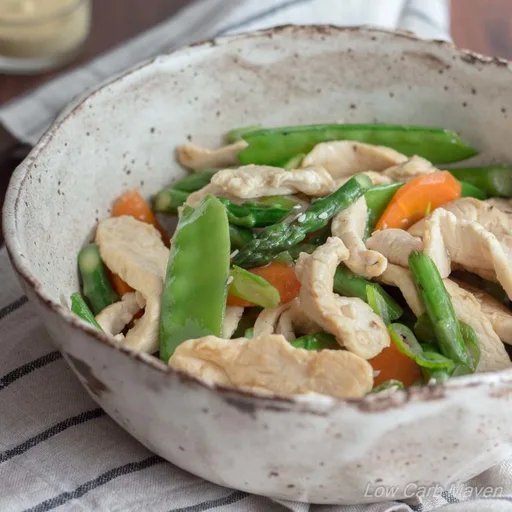 Chicken Asparagus Stir Fry