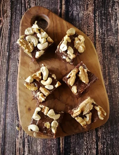 Fudge de chocolate fácil