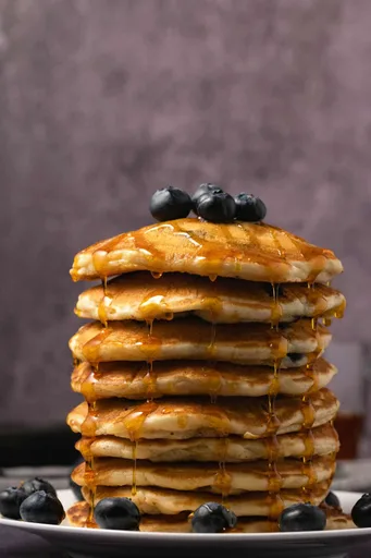 Vegan Blueberry Pancakes