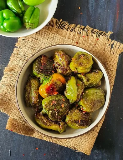 Stuffed Capsicum | Bharwa shimla Mirch