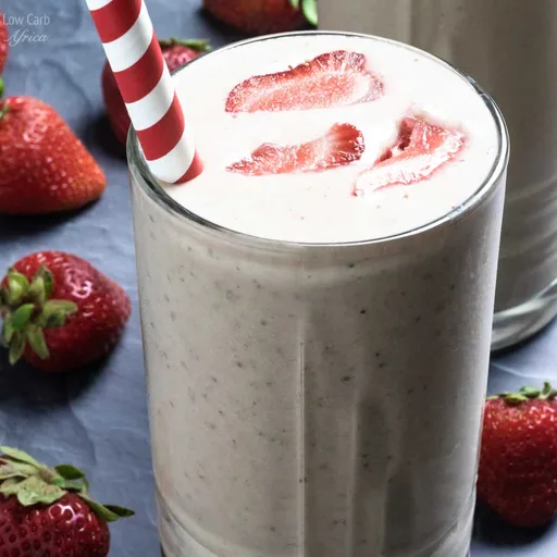 Batido de fresa y espinacas