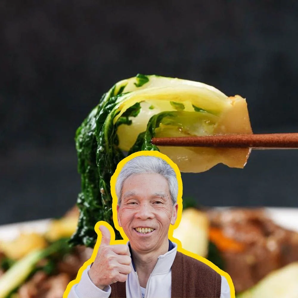 The Stir-Fried Bok Choy with Beef My Dad's Made 100,000 Times
