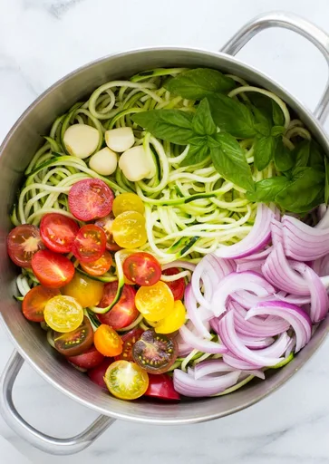 One Pot Zucchini Pasta