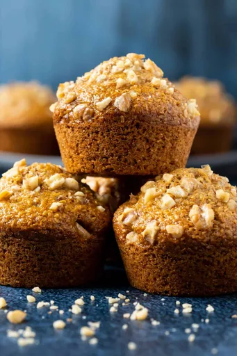Muffins veganos de salvado