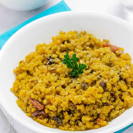 Arroz de aceite de palma bajo en carbohidratos