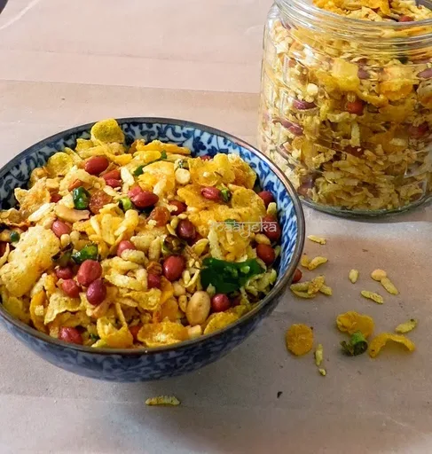 How to Make Poha Chiwda - Diwali Special Recipe