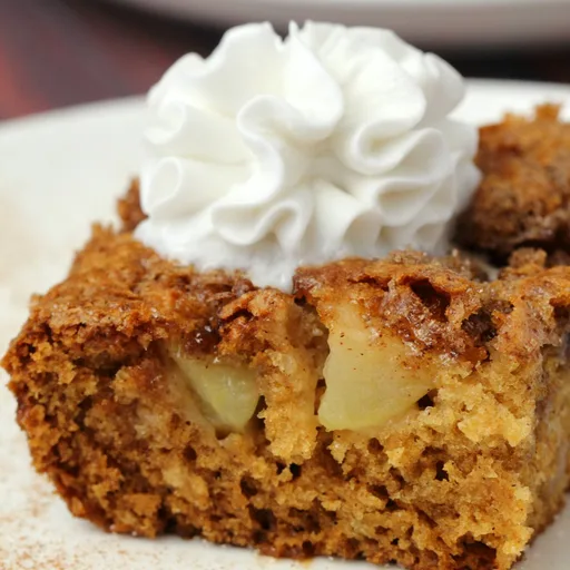 Pastel vegano de manzana