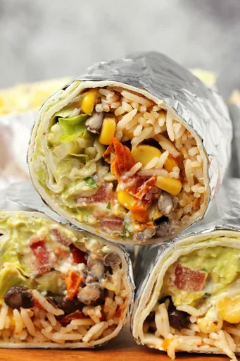 Burritos veganos
